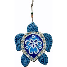 Uzman Seramik Büyük Boy Caretta Caretta Dekoratif Duvar Süsü