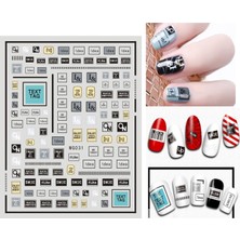 Aba Nails Tırnak Sticker