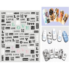 Aba Nails Tırnak Sticker