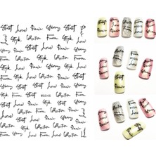 Aba Nails Tırnak Sticker