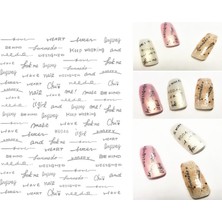 Aba Nails Tırnak Sticker