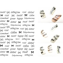 Aba Nails Tırnak Sticker