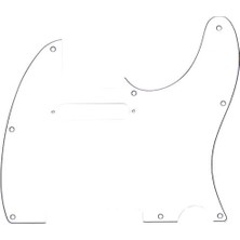 Fender 8-Hole Mount Multi-Ply Telecaster Pickguards White Pickguard