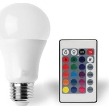 Cata 9 W Uzaktan Kumandalı Çok Renkli Led Ampul E-27 Duy Tipi Gün Işığı Renk Sıcaklığı