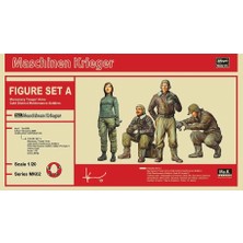 Hasegawa 64002 1/20 Ma.k. Figür Maket Seti A