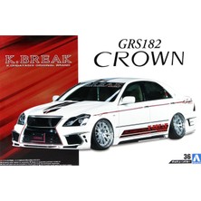 Aoshima 05424 1/24 Toyota Crown Araba Maketi GRS182 '03