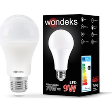 Wondeks 9+2W Çift Renkli LED Ampul (Beyaz - Kırmızı)