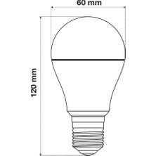 Wondeks 12W LED Ampul (Beyaz)