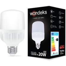 Wondeks 20W T-Shape LED Ampul (Beyaz)