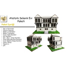 Minyatür Tuğla Atatürk'ün Selanik Evi Maketi