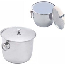 Yiğitsan No 2 Termoslu Buz Kovası Çelik Kulplu Buz Kova