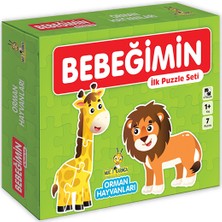 Yükselen Zeka Bebeğimin Ilk Puzzle Seti Orman Hayvanları Yükselen Zeka