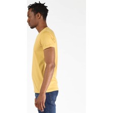 Twister Erkek Slim Fit   Tshirt Ets 1827 Safran