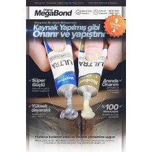 Megabond 3'lü Çift Karışım Soğuk Kaynak Macun Yapıştırıcı 75 gr