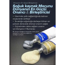 Megabond 3'lü Çift Karışım Soğuk Kaynak Macun Yapıştırıcı 75 gr