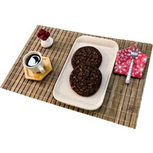 Pazariz Bambu Hasır Amerikan Servis Tabak Altlığı 2 Adet MODEL:2008