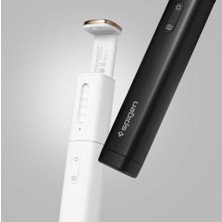 Spigen S550W Kablosuz Bluetooth LED Işıklı Selfie Çubuğu Stick (Tüm Cihazlara Uyumlu) Angel Ring White - 000MP26411