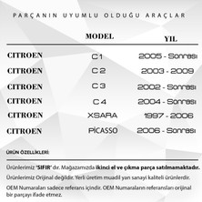 Alpha Auto Part Citroen Için Yale  Uzaktan Kumanda Anahtar Düğmesi Kabı-Logolu