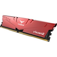 T-Force Vulcan Z Red 16GB(8GBx2) 3200MHz DDR4 Ram TLZRD416G3200HC16CDC01
