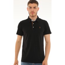 Dewberry T8582 Dewberry Erkek T-Shirt-Siyah