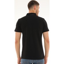 Dewberry T8582 Dewberry Erkek T-Shirt-Siyah