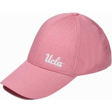 Ucla Jenner Pembe Baseball Cap Nakışlı Standard Fit Unisex Şapka