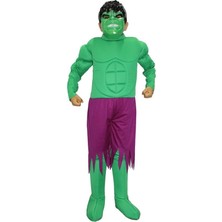 Bkmc Hulk Kostümü Kaslı Lüks