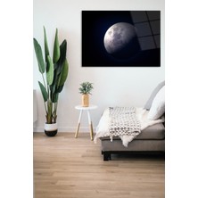 Glass Art Concept Ay Cam Tablo