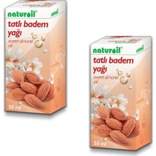 Naturoil Tatlı Badem Yağı 50 ml x 2 'li