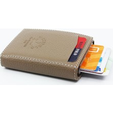 Paul Brand West Polo Vizon Deri Mekanizmalı Para Gözlü Erkek Cüzdan Kartlık WPM5550