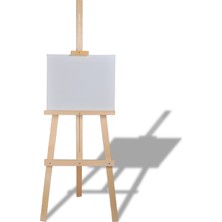 Çanakcı Ahşap Profesyonel Şövale Ahşap Resim Ressam Sehpası Ayarlanabilir Şövale