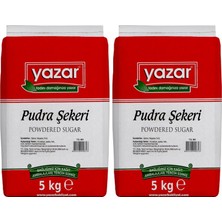 Yazar Pudra Şekeri 5 kg x 2 Paket