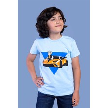 Toontoy Kids Toontoy Erkek Çocuk Araba Baskılı Tişört