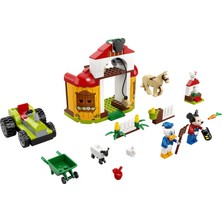 LEGO # Disney Mickey ve Arkadaşları Mickey Fare ve Donald Duck#ın Çiftliği 10775 Yapım Seti; Çocuklar İçin Yaratıcı Bir Set (118 Parça)