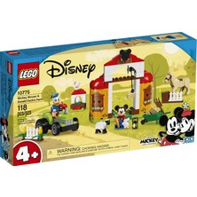 LEGO # Disney Mickey ve Arkadaşları Mickey Fare ve Donald Duck#ın Çiftliği 10775 Yapım Seti; Çocuklar İçin Yaratıcı Bir Set (118 Parça)