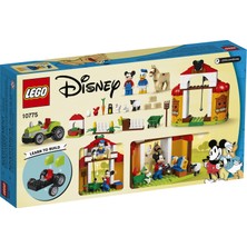 LEGO # Disney Mickey ve Arkadaşları Mickey Fare ve Donald Duck#ın Çiftliği 10775 Yapım Seti; Çocuklar İçin Yaratıcı Bir Set (118 Parça)