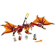 LEGO® Ninjago® Legacy Ateş Ejderhası Saldırısı 71753 Uçan Ejderha Oyuncaklı Ninja Oyuncağı Yapım Seti (563 Parça)