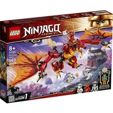 LEGO® Ninjago® Legacy Ateş Ejderhası Saldırısı 71753 Uçan Ejderha Oyuncaklı Ninja Oyuncağı Yapım Seti (563 Parça)