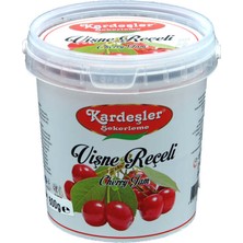 Kardeşler Şekerleme Vişne Reçeli Kova 800 gr X2