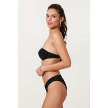 Pierre Cardin Straplez Dolgulu Bikini Takım 217253 Siyah