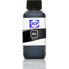 OCP HP Photosmart C3180 Yazıcı Uyumlu Kartuş Mürekkebi 100ml BK Pigment-Siyah