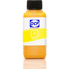 OCP Epson Stylus Office BX305F Yazıcı Uyumlu Kartuş Mürekkebi 100ml Y Pigment-Sarı