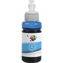 Qc Epson L110 Yazıcı Uyumlu Mürekkep PRO 70ml C Dye-Mavi