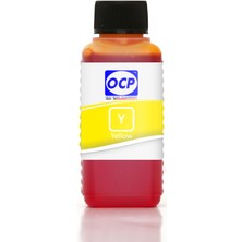 OCP HP Deskjet F2480 Yazıcı Uyumlu Kartuş Mürekkebi 100ml Y Dye-Sarı