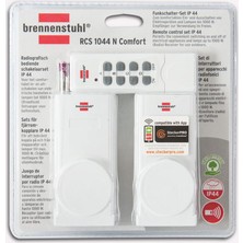 Brennenstuhl Comfort 2’li Uzaktan Kumandalı Priz Set