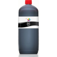 Qc Photosmart C7180 Yazıcı Uyumlu Kartuş Mürekkebi PRO 1000ml BK Dye-Siyah