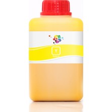 Qc Epson WorkForce Pro WF-C8190DTWC Yazıcı Uyumlu Kartuş Mürekkebi PRO 500ml Y Pigment-Sarı