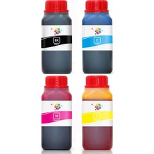 Qc Epson L210 Yazıcı Uyumlu Mürekkep PRO 250ml PRO Set-4 Renk