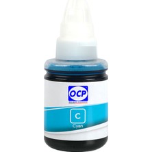 OCP Epson L550 Uyumlu 140ml Cyan Dye Dolum Mürekkebi