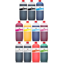 QC Epson Stylus Pro WT7900 Uyumlu 1000ml x 4 Renk Dolum Mürekkebi Seti